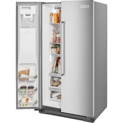 KitchenAid Counter Depth Fridge (KRSC700HPS) - Stainless Steel