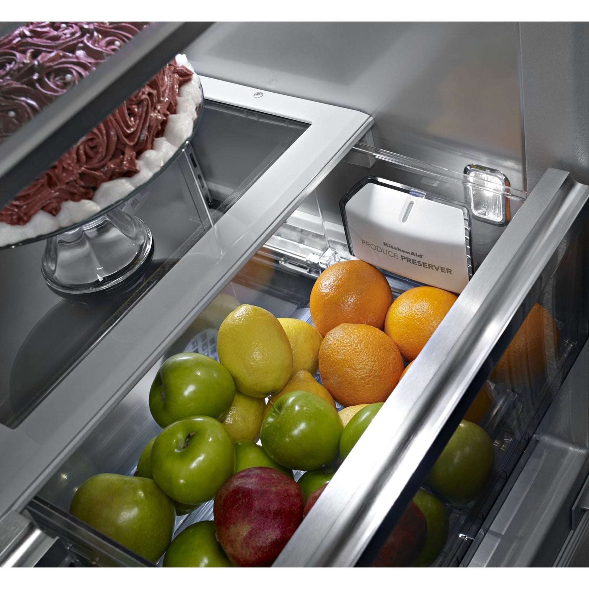 KitchenAid French Door Fridge (KBFN502ESS) - Stainless Steel