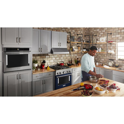 KitchenAid Gas Range (KFGC500JIB) - Ink Blue