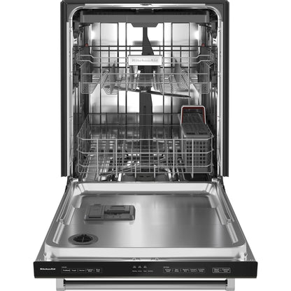 KitchenAid Dishwasher Stainless Steel Tub (KDTE204KBS) - Black Stainless