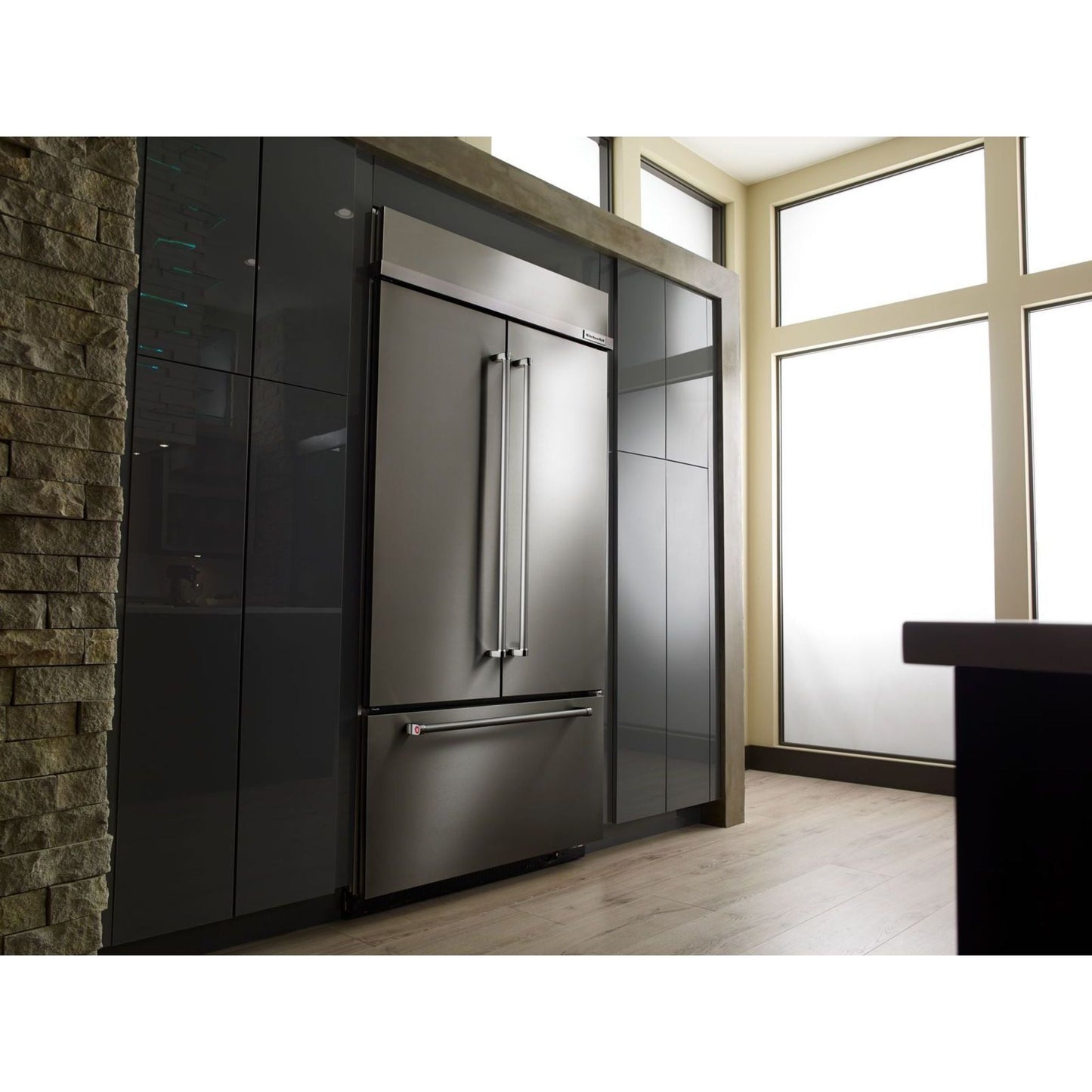 KitchenAid French Door Fridge (KBFN502ESS) - Stainless Steel
