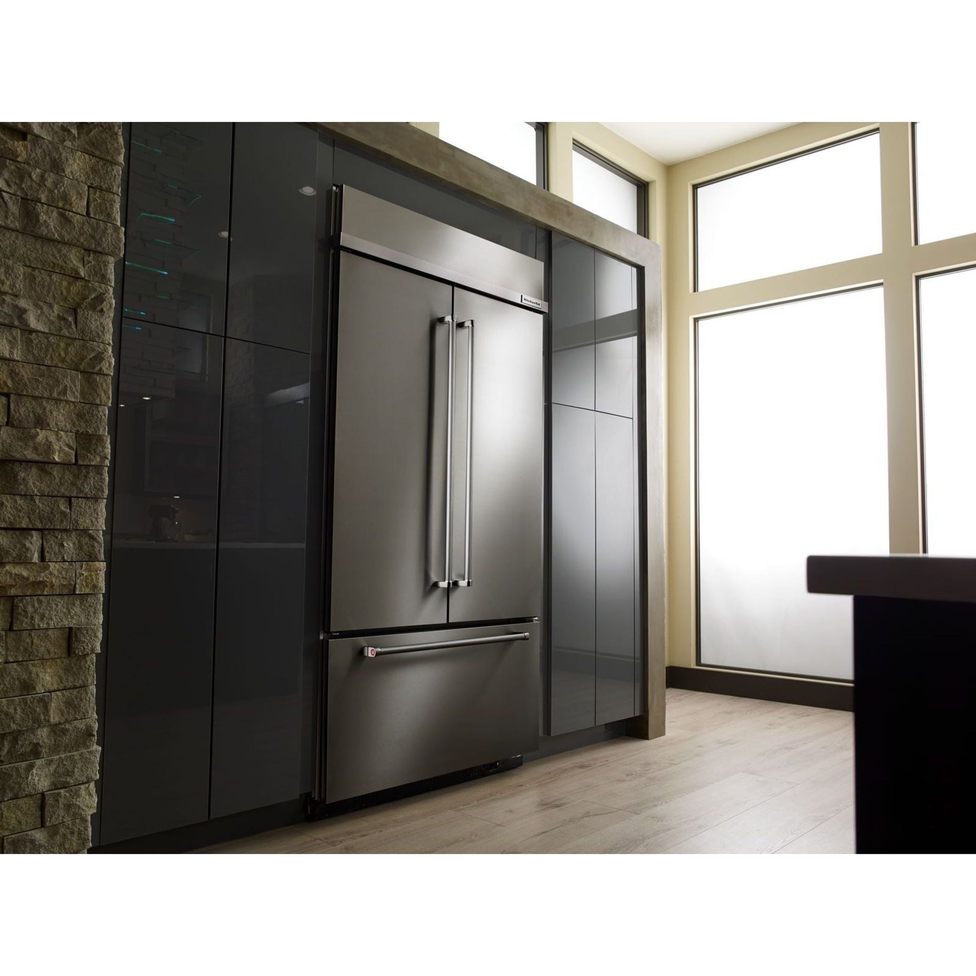KitchenAid French Door Fridge (KBFN502ESS) - Stainless Steel