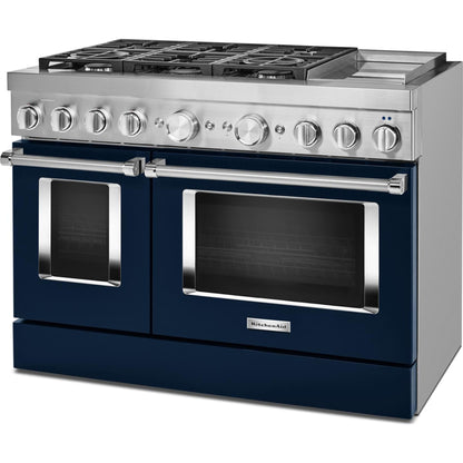 KitchenAid Dual Fuel Range (KFDC558JIB) - Ink Blue