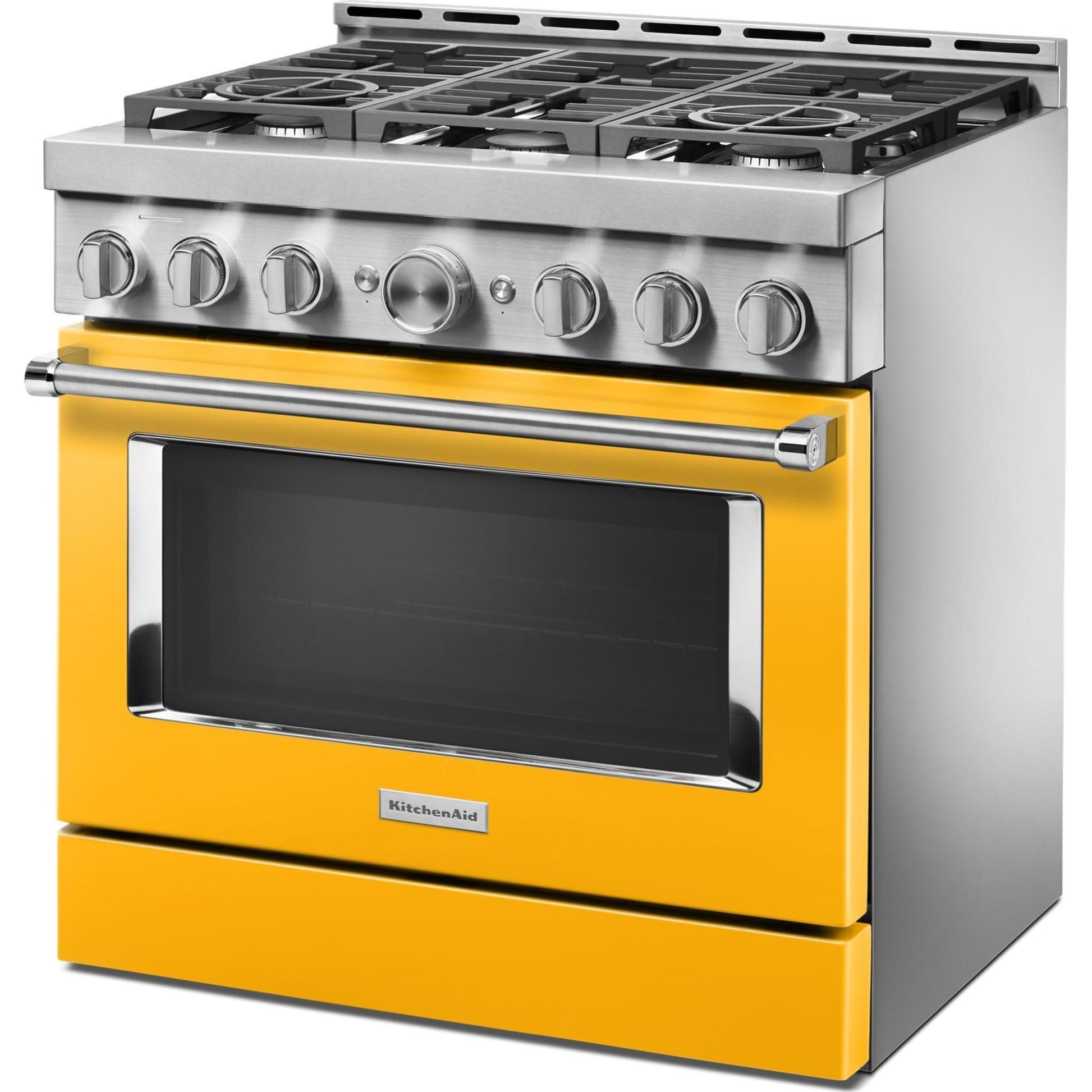 KitchenAid Gas Range (KFGC506JYP) - Yellow Pepper