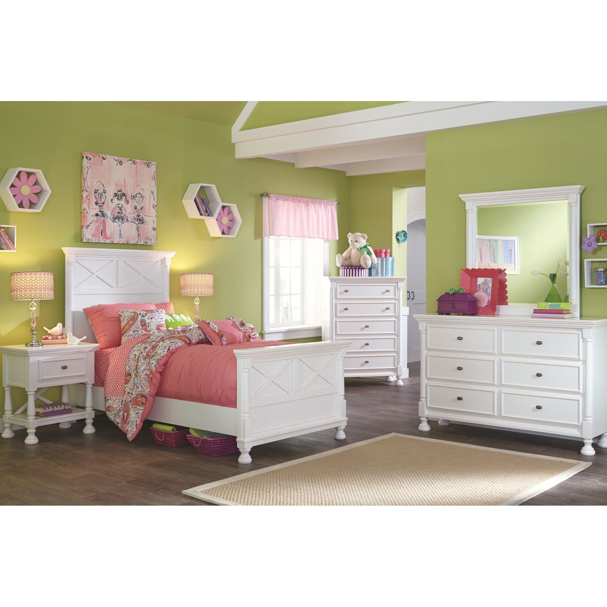 Kaslyn Panel Bed