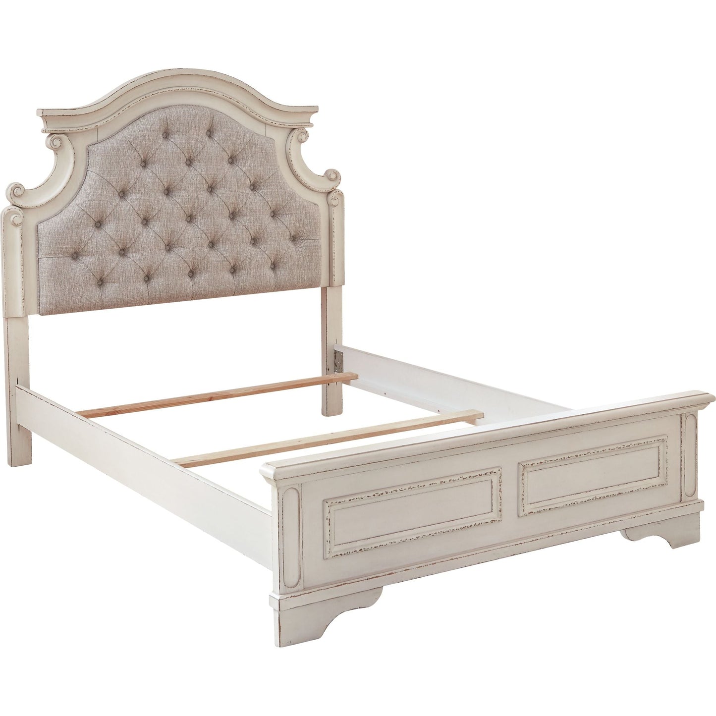 Realyn 3 Piece Full Bed - Chipped White