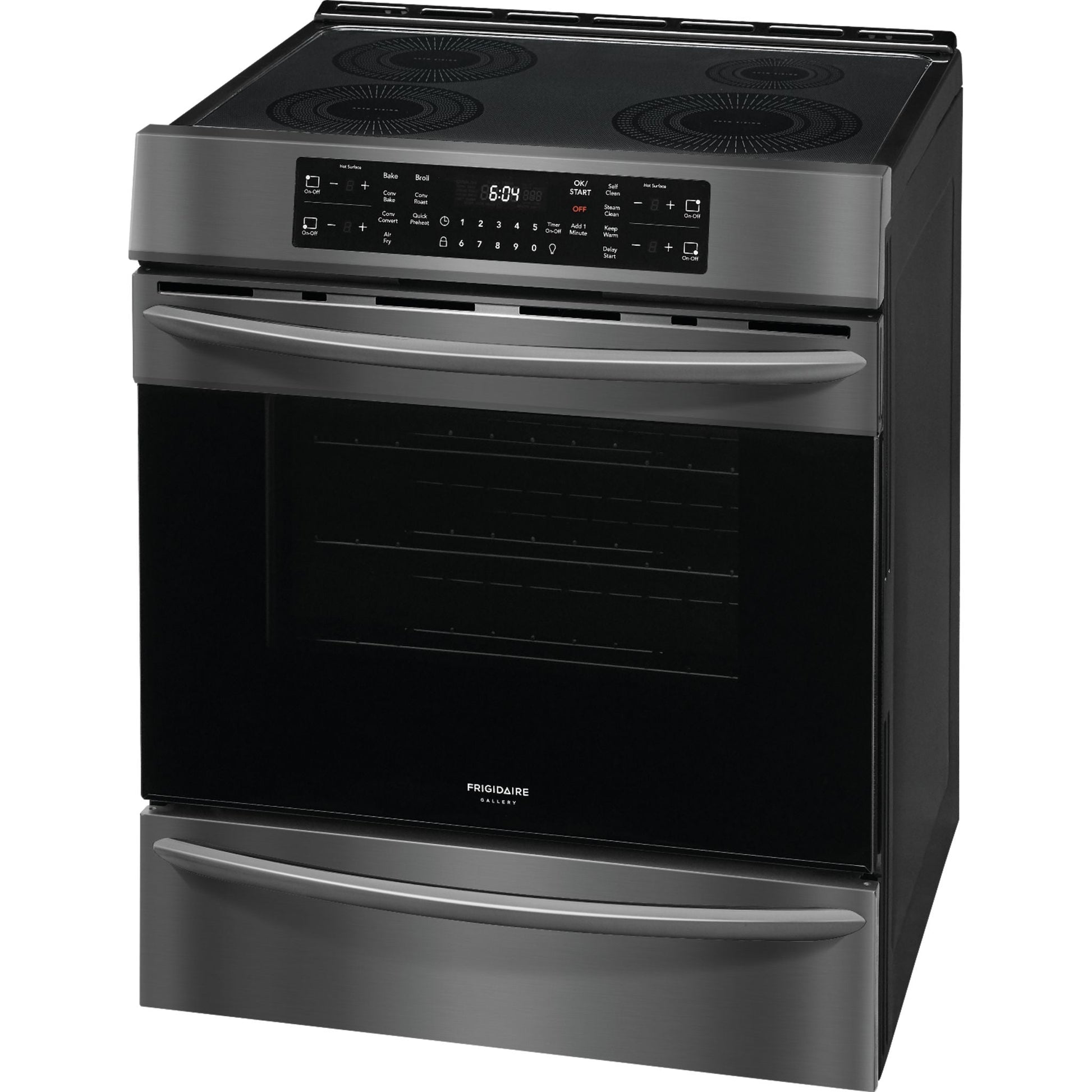 Frigidaire Gallery Front Control Range (CGIH3047VD) - Black Stainless