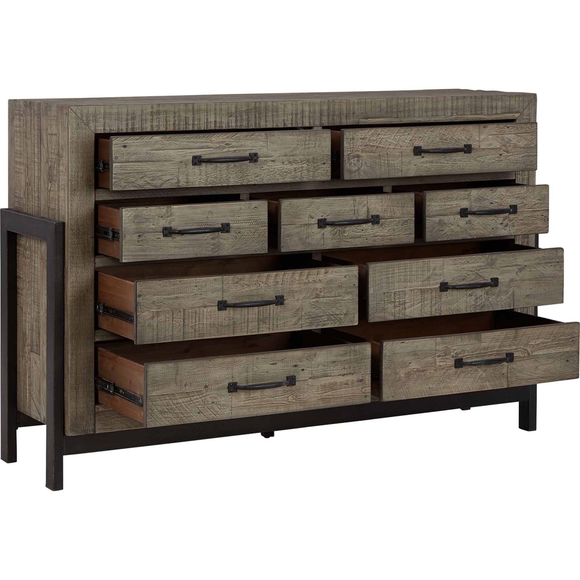 Brennagan Dresser - Gray