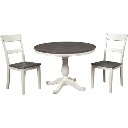 Nelling Round Table - White - (D287D2)