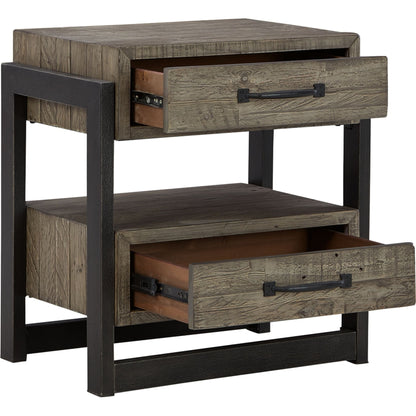 Brennagan Nightstand - Gray