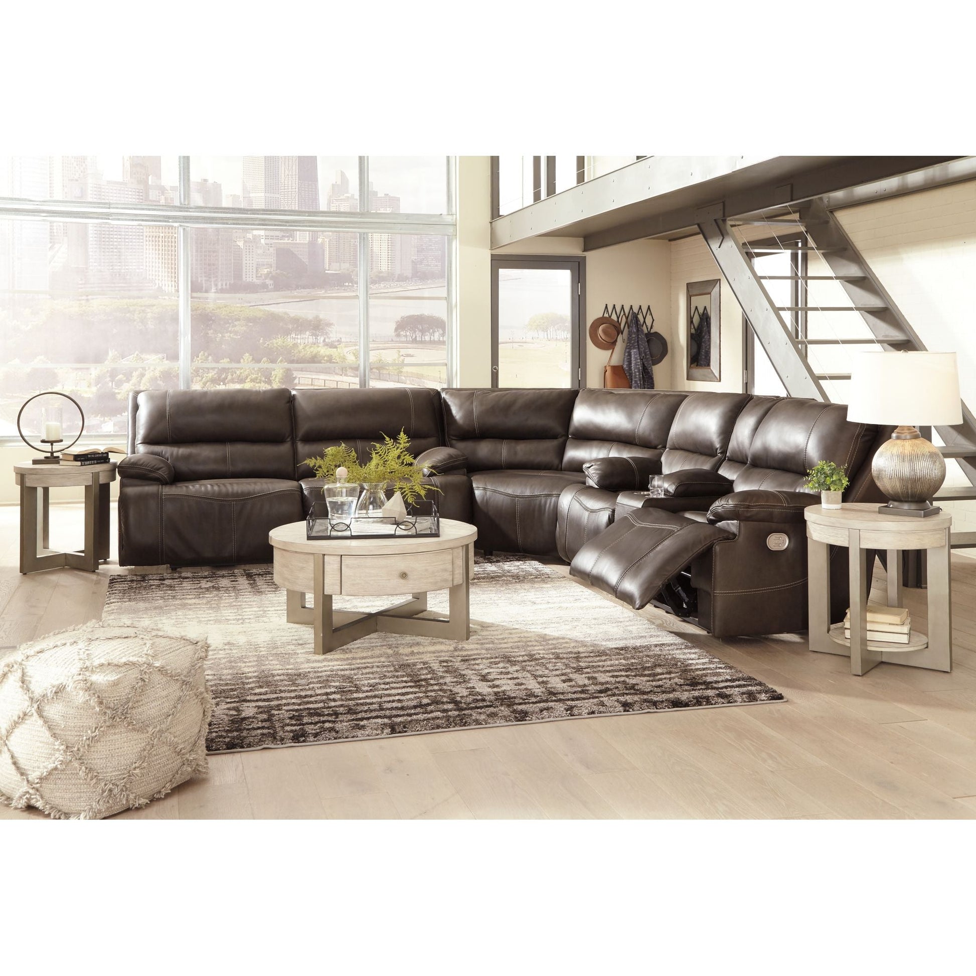 Ricmen 3 Piece Power Sectional
