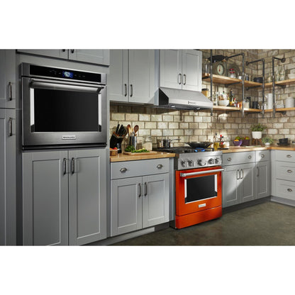 KitchenAid Dual Fuel Range (KFDC500JSC) - Scorched Orange
