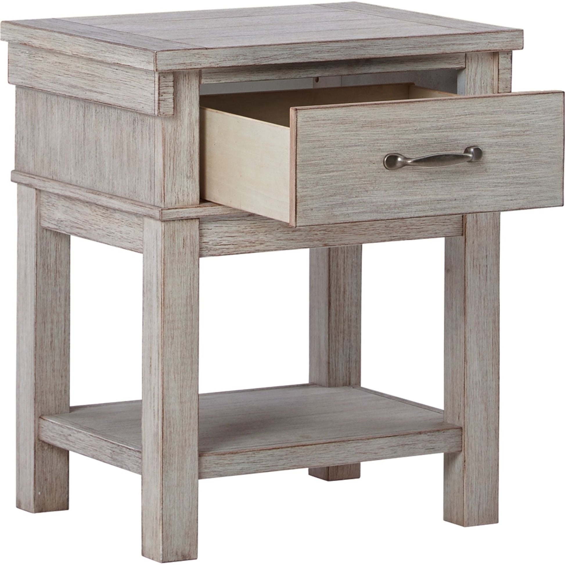 Hollentown Nightstand - Whitewash