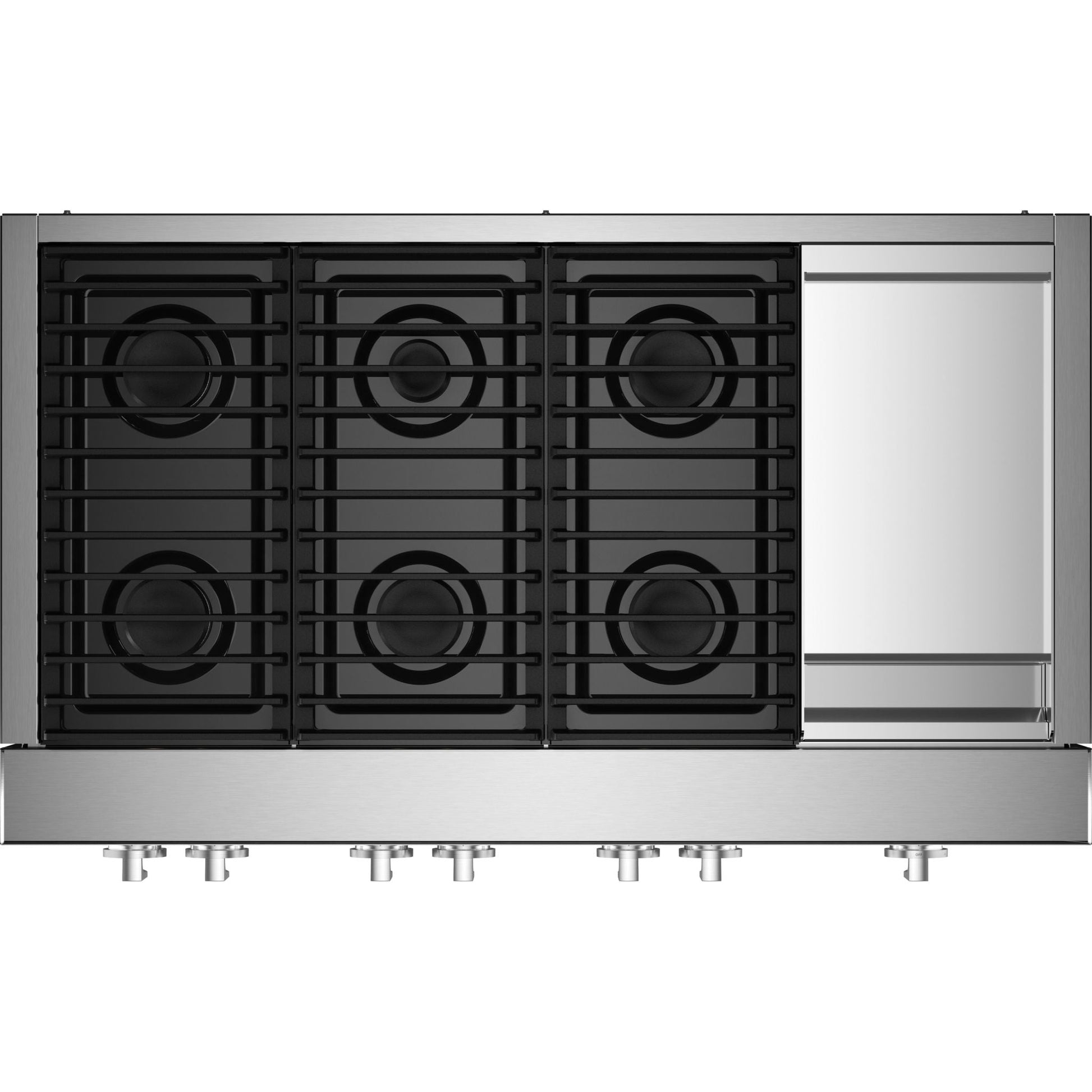 JennAir 48" Gas Cooktop (JGCP548HM) - Floating Glass Black