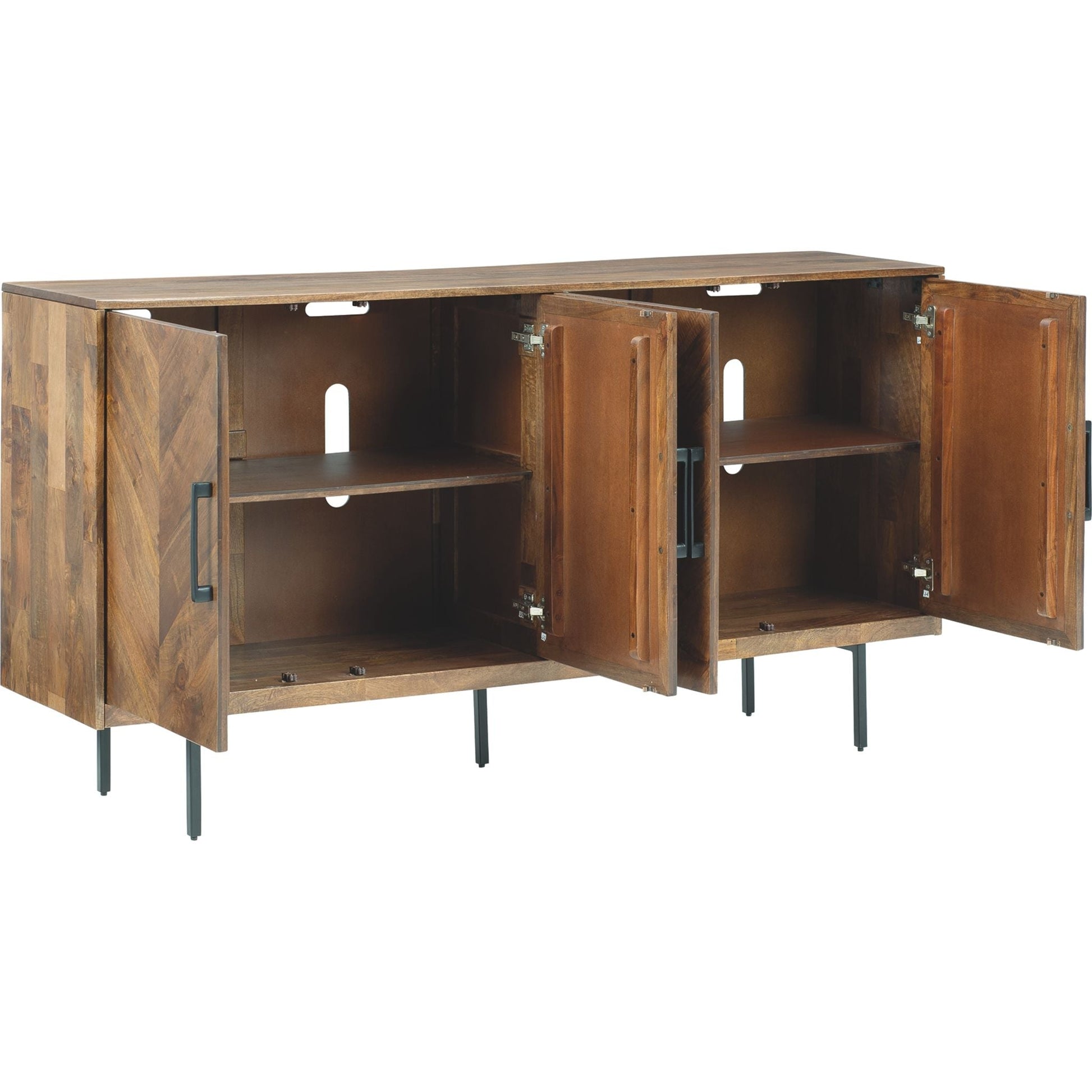 Prattville Accent Cabinet - Brown