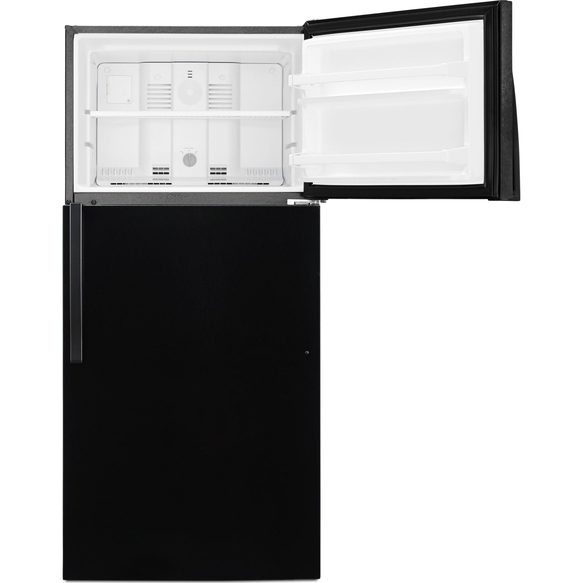 Whirlpool Top Mount Fridge (WRT134TFDB) - Black
