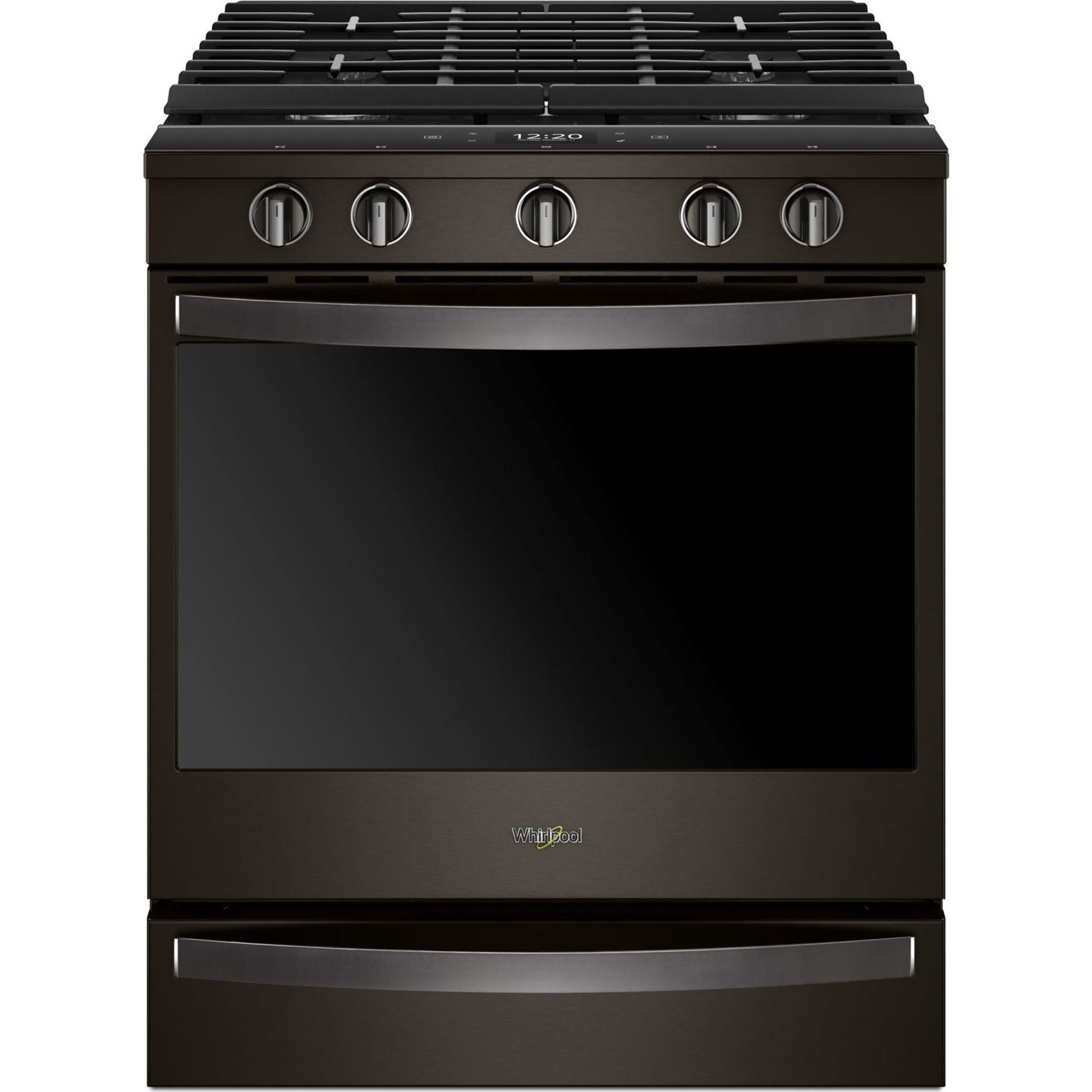 Whirlpool Gas Range (WEG750H0HV) - Black Stainless