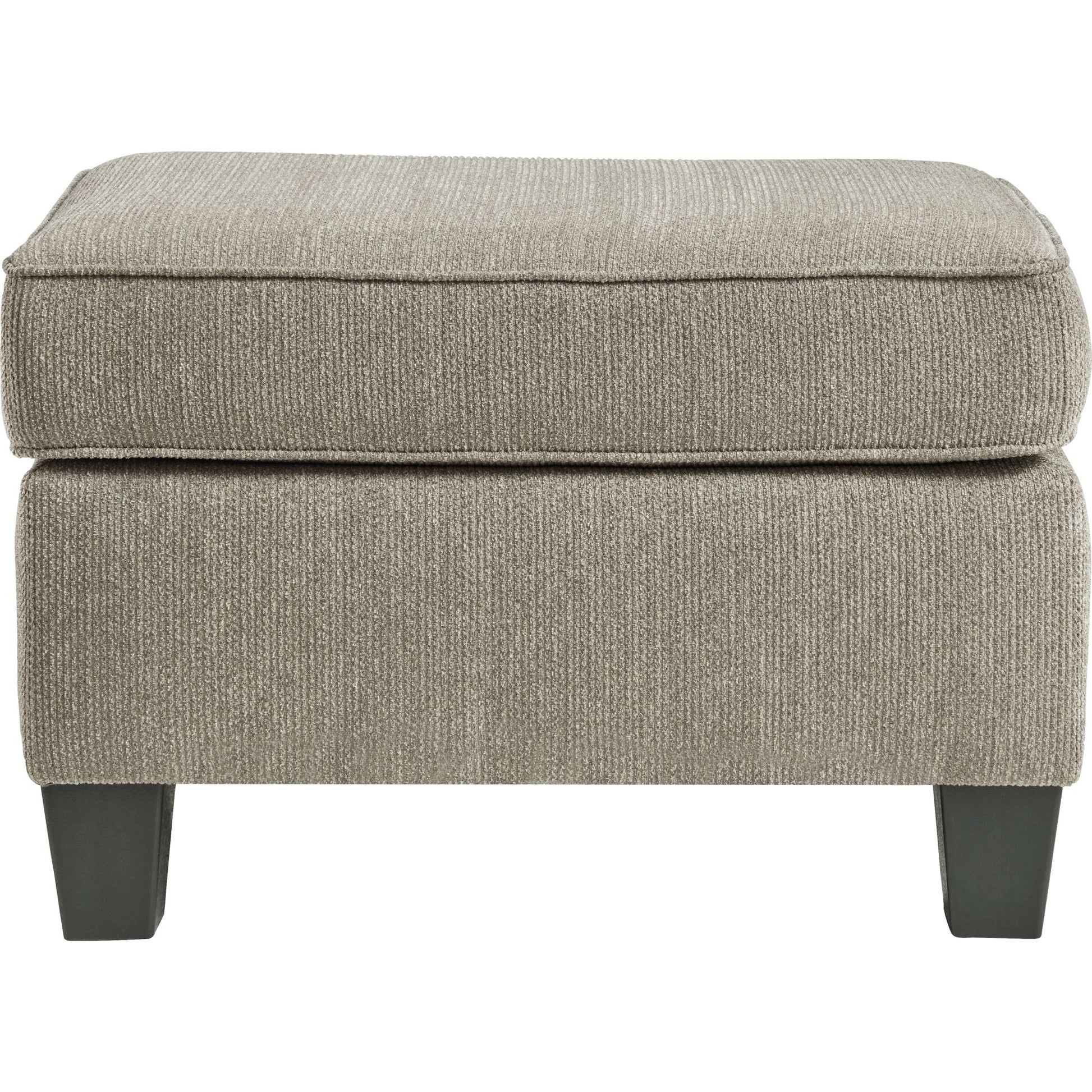 Shewsbury Ottoman - Pewter