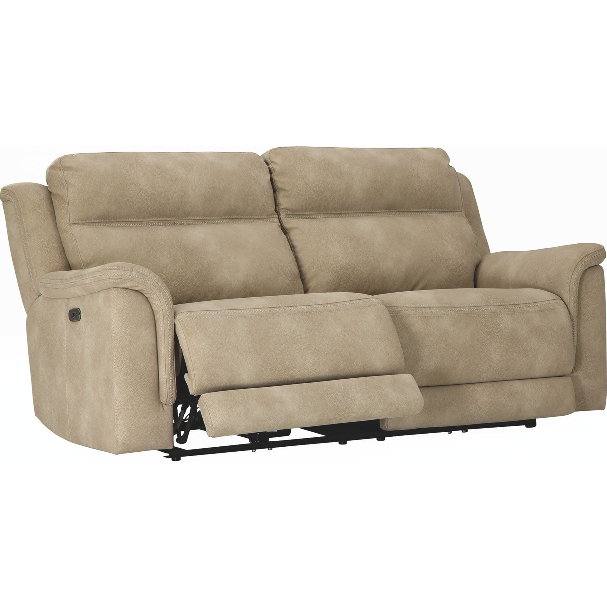 Next Power Reclining Sofa - Sand