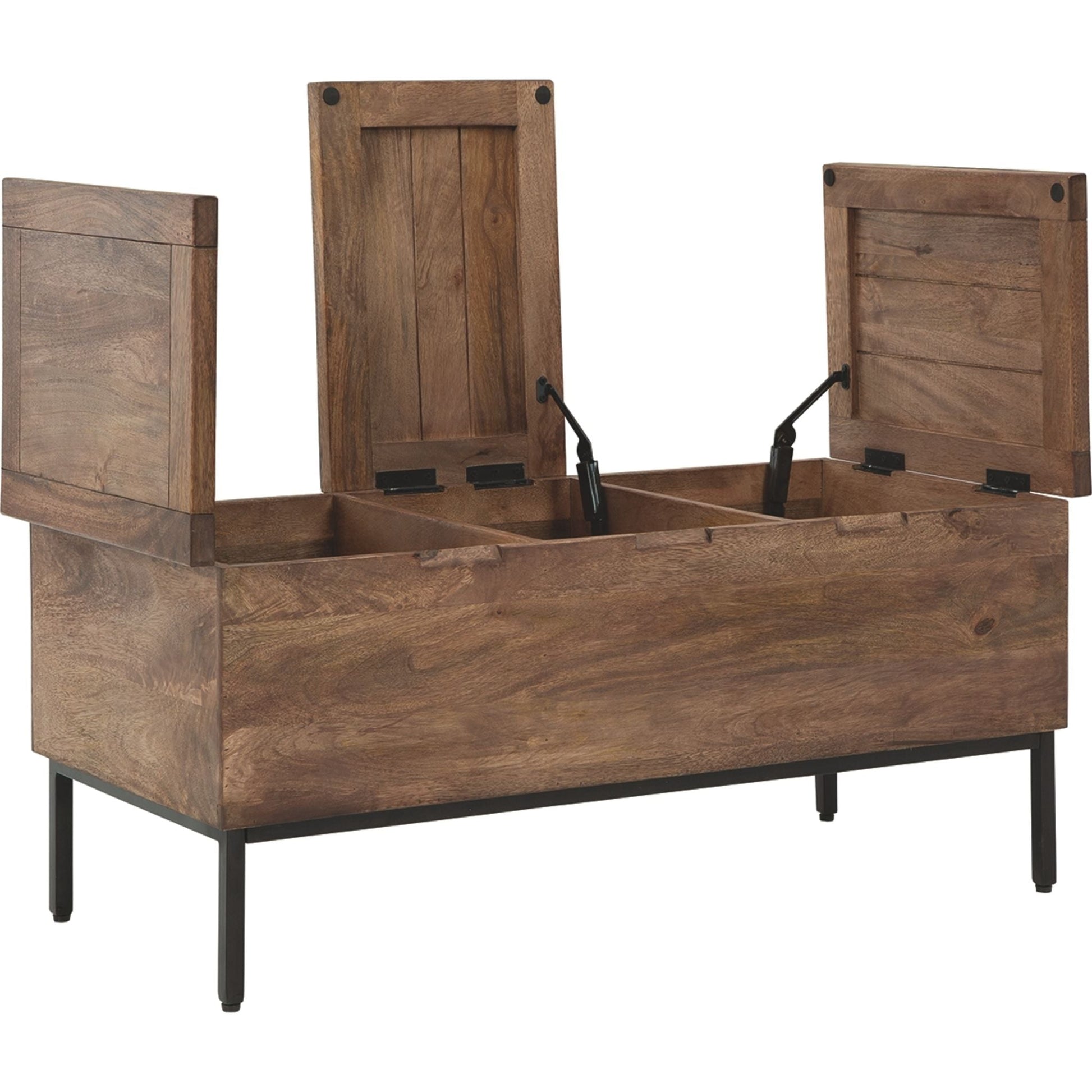 Braddick Storage Unit - Brown/Black