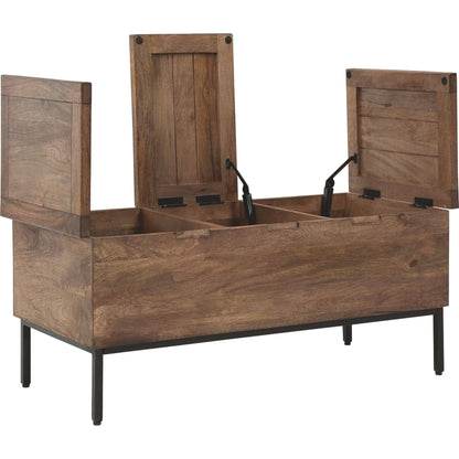Braddick Storage Unit - Brown/Black