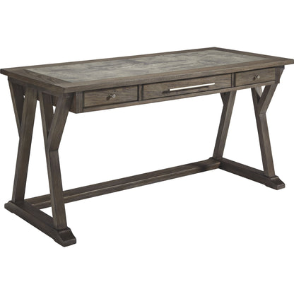 Luxenford 2 Piece Home Office Package - Grayish Brown