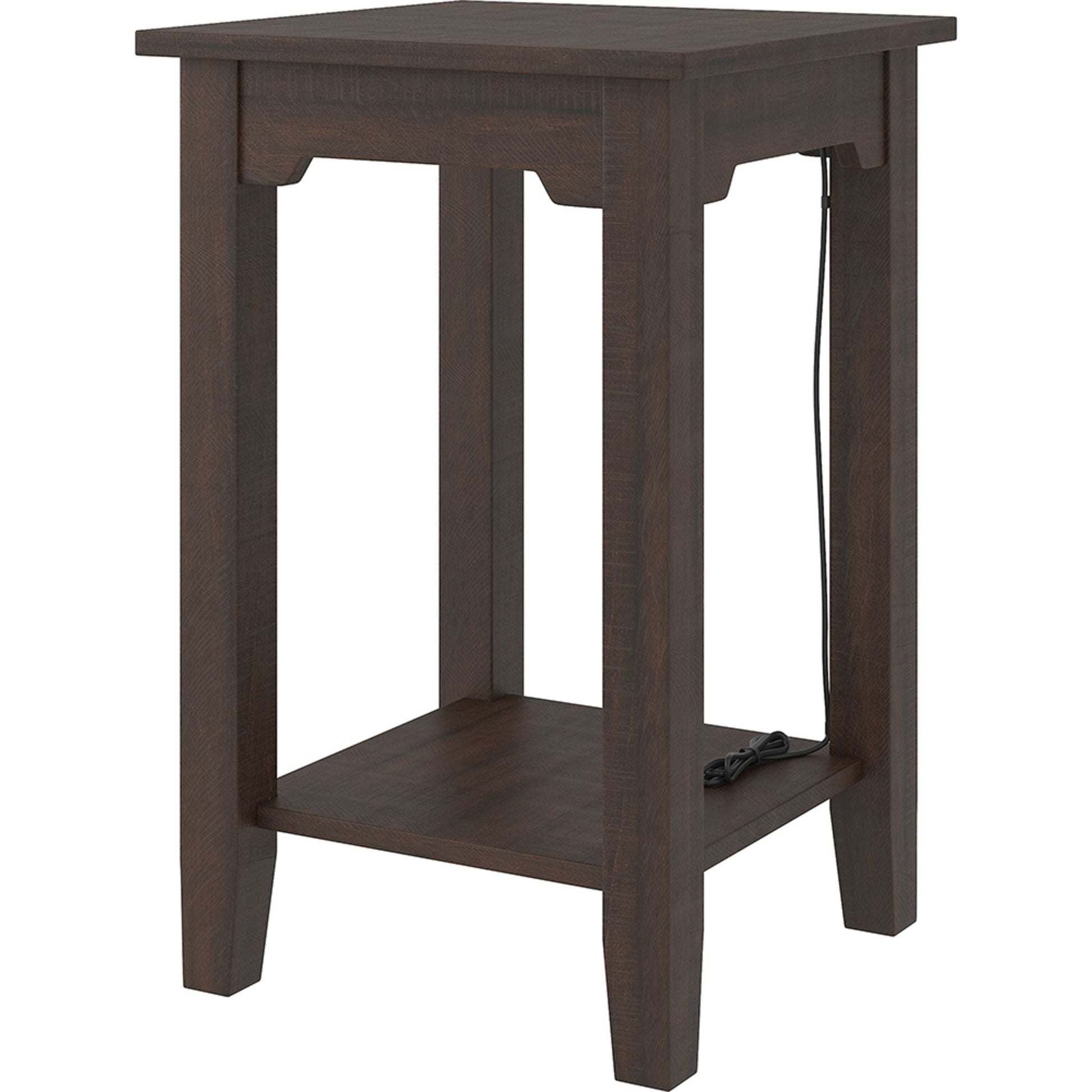 Camiburg Chair Side End Table - Warm Brown