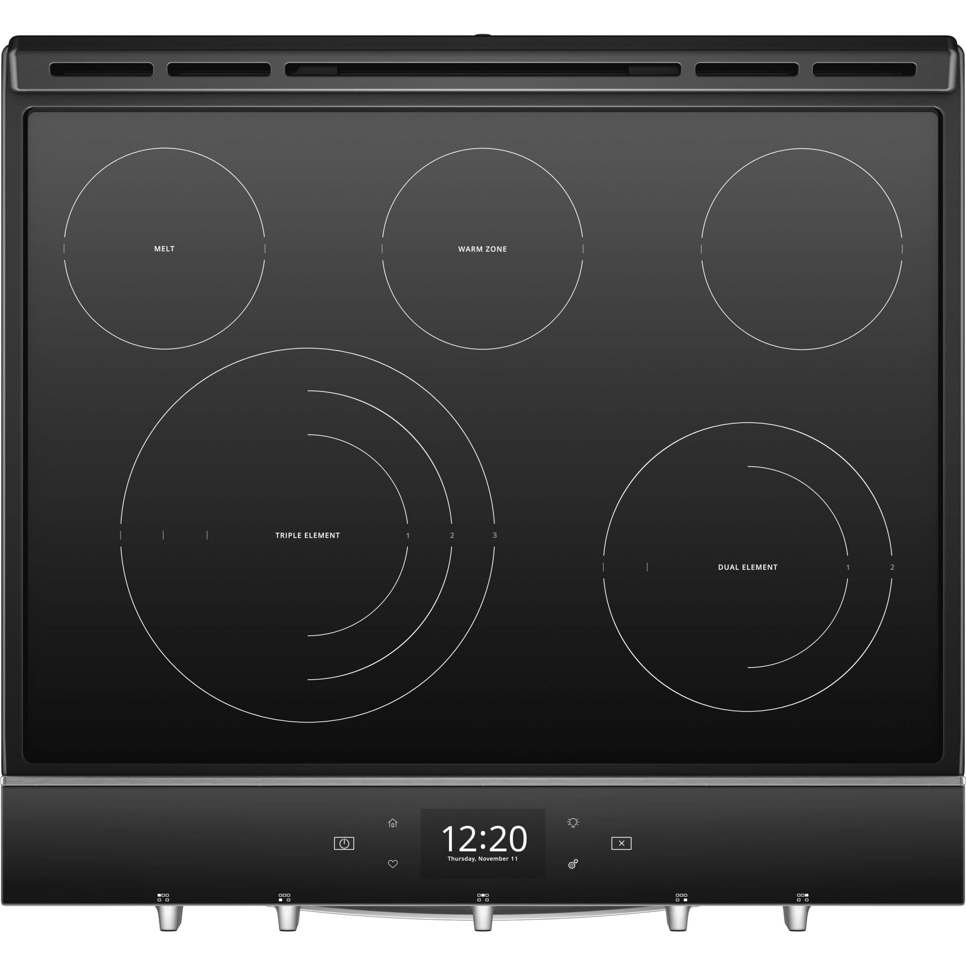 Whirlpool Front Control Range (YWEE750H0HZ) - Stainless Steel