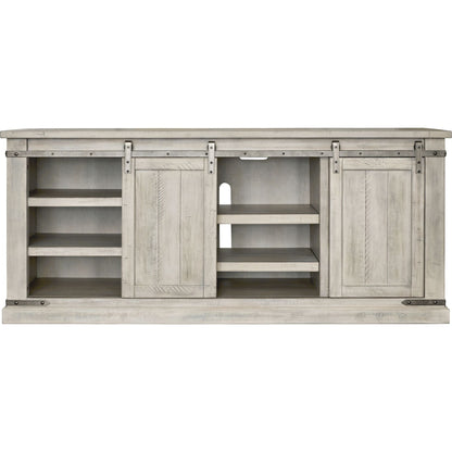 Carynhurst Extra Large TV Stand - Whitewash