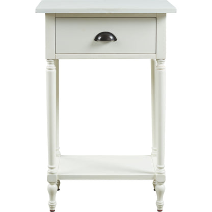 Juinville Accent Table - White