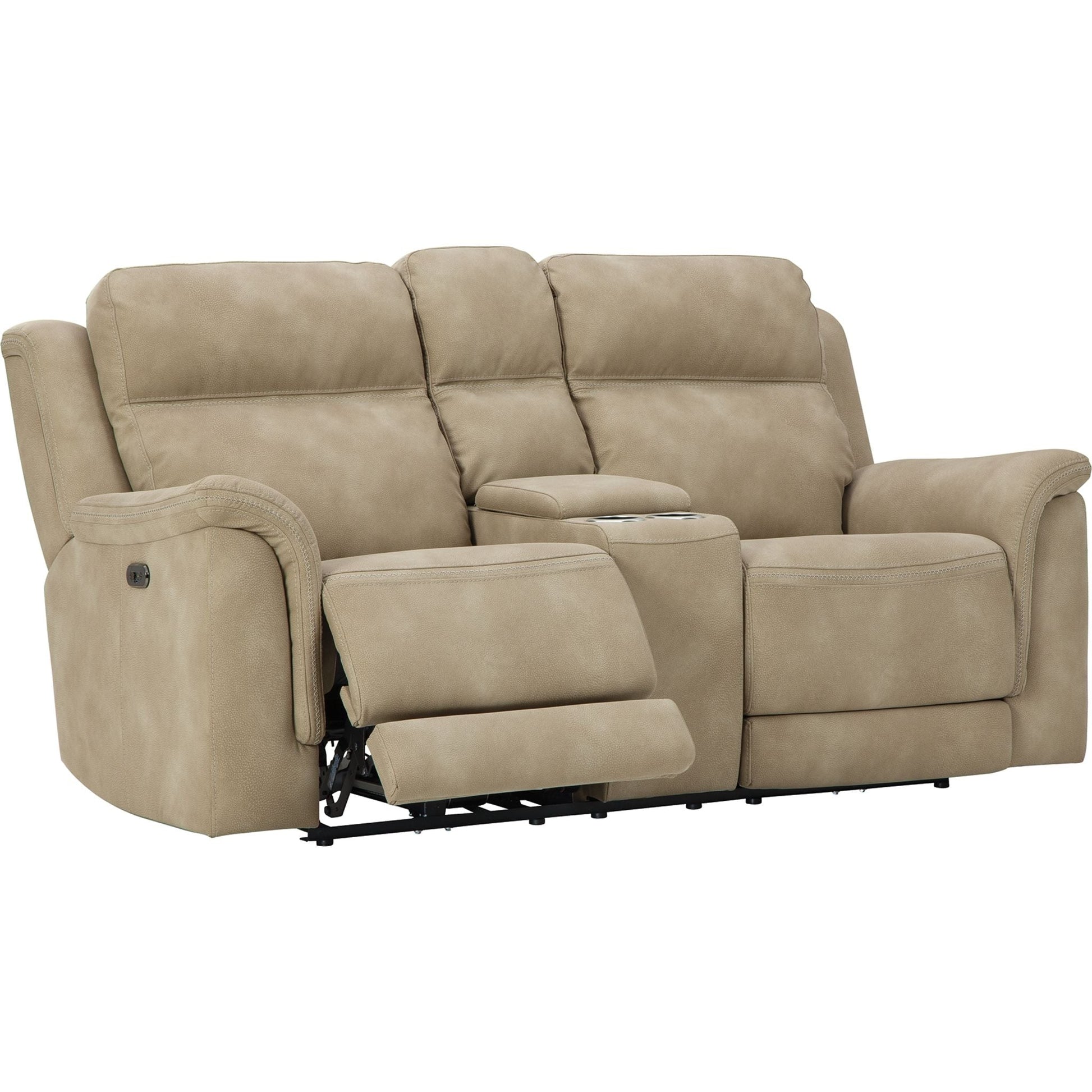 Next Power Reclining Loveseat - Sand