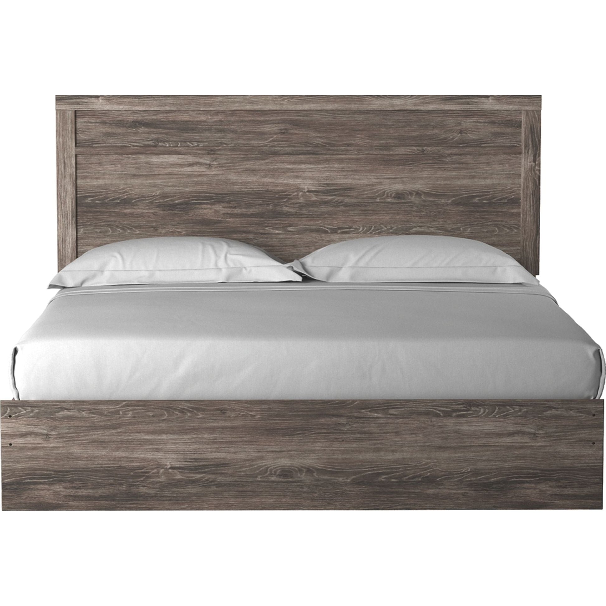 Ralinksi 3 Piece King Panel Bed - Gray