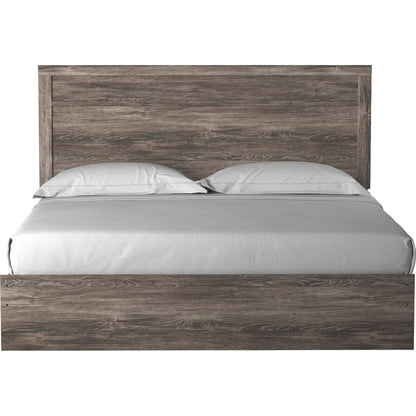 Ralinksi 3 Piece King Panel Bed - Gray