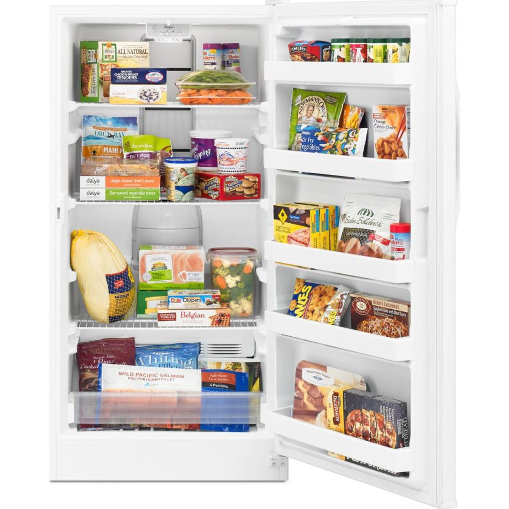 Whirlpool Upright Freezer (WZF56R16DW) - White