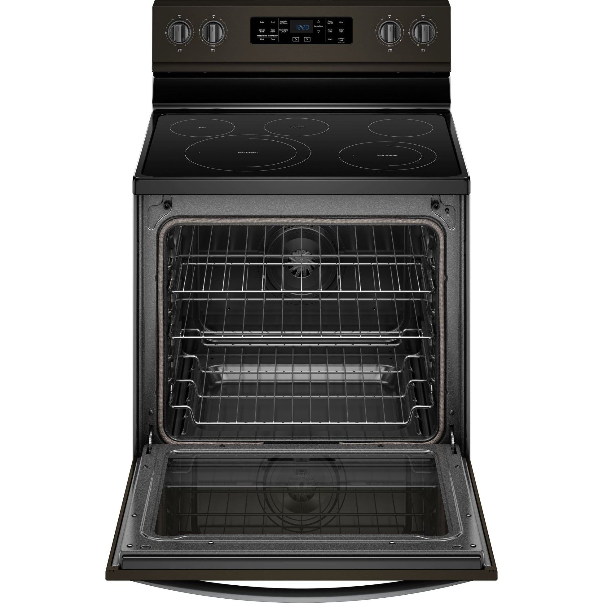 Whirlpool Convection Range (YWFE775H0HV) - Black Stainless