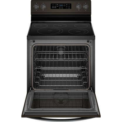 Whirlpool Convection Range (YWFE775H0HV) - Black Stainless