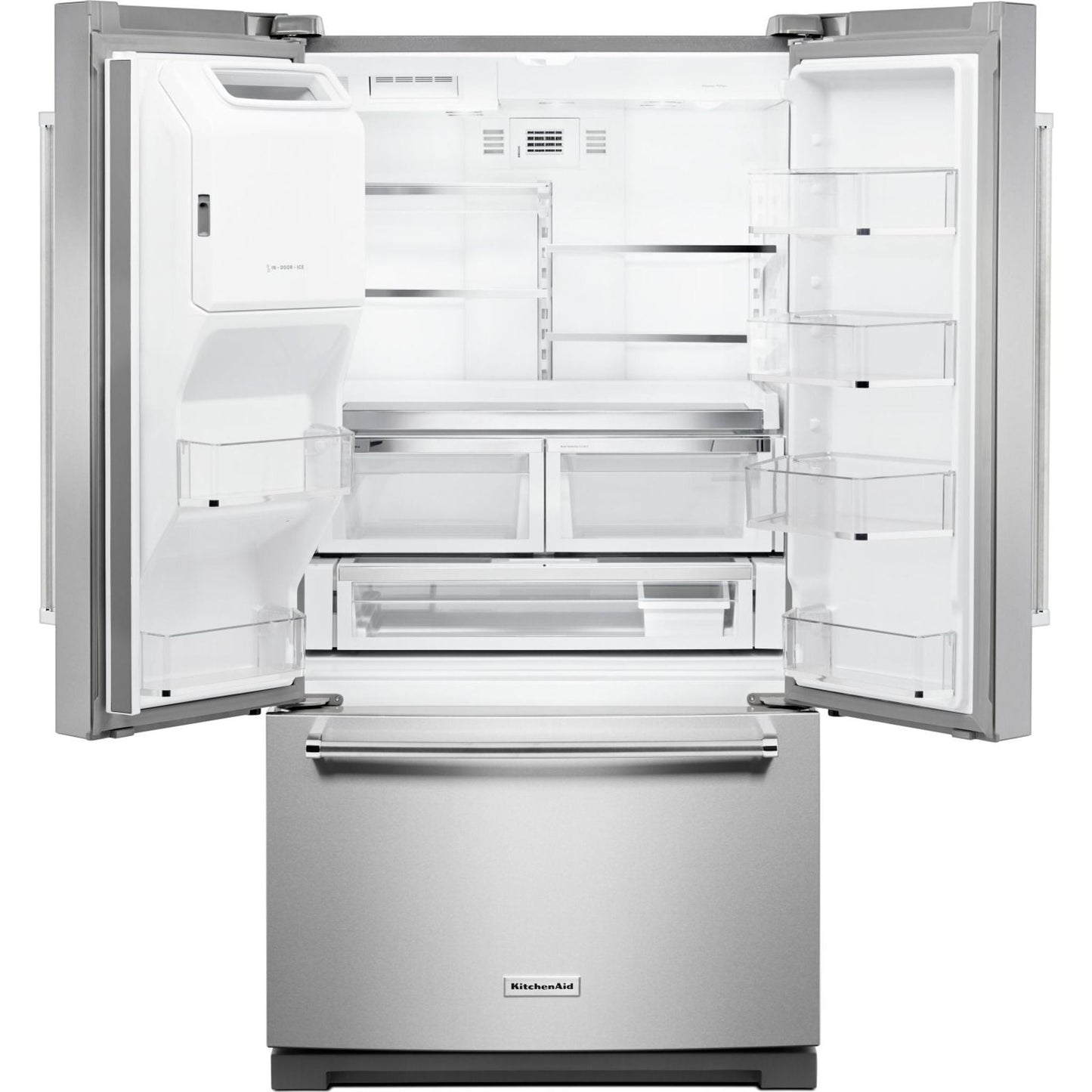 KitchenAid French Door Fridge (KRFF507HPS) - Stainless Steel