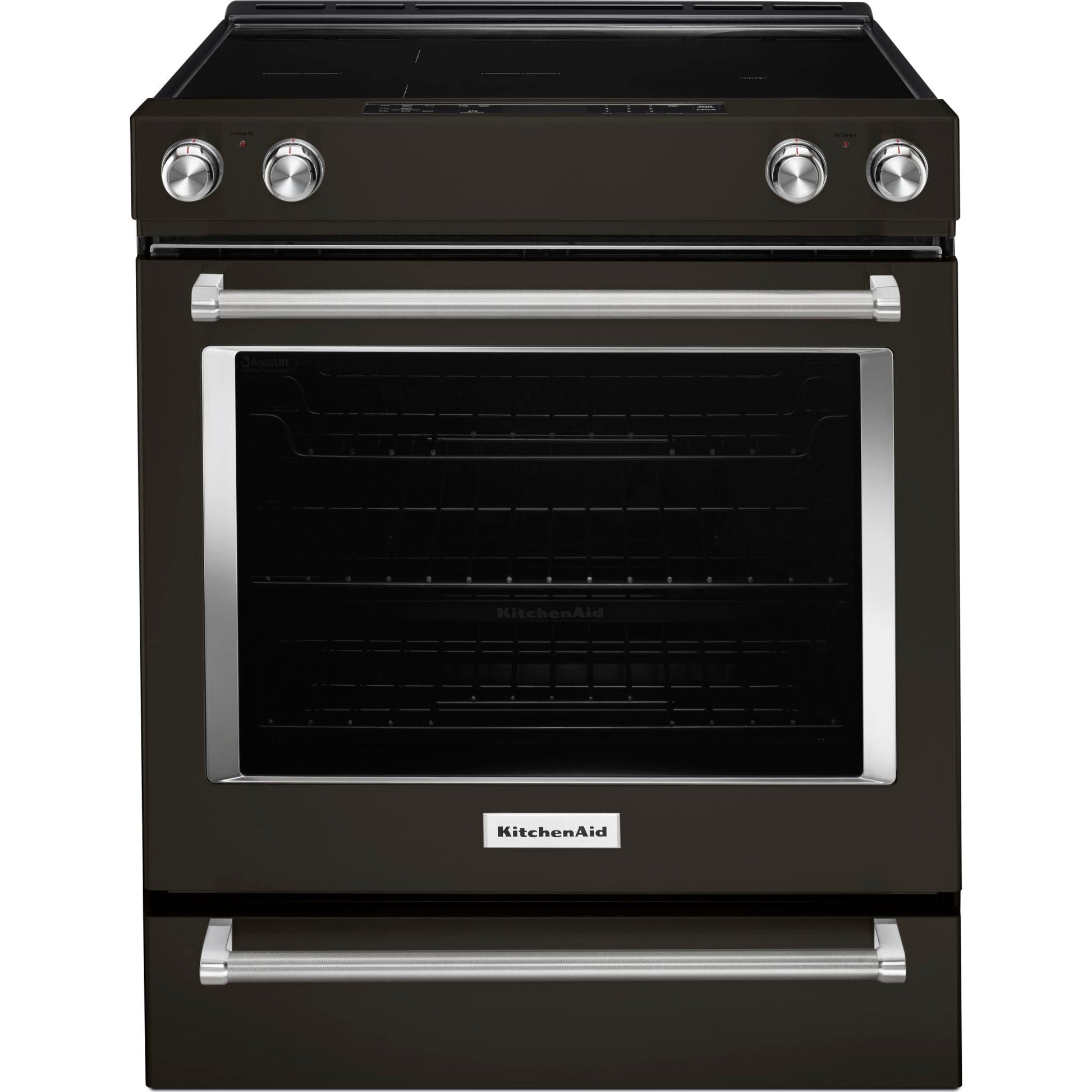 KitchenAid True Convection Range (YKSEG700EBS) - Black Stainless Steel