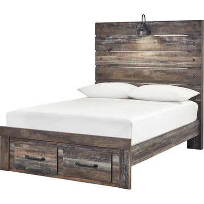 Drystan 5 Piece Full Bedroom - Multi