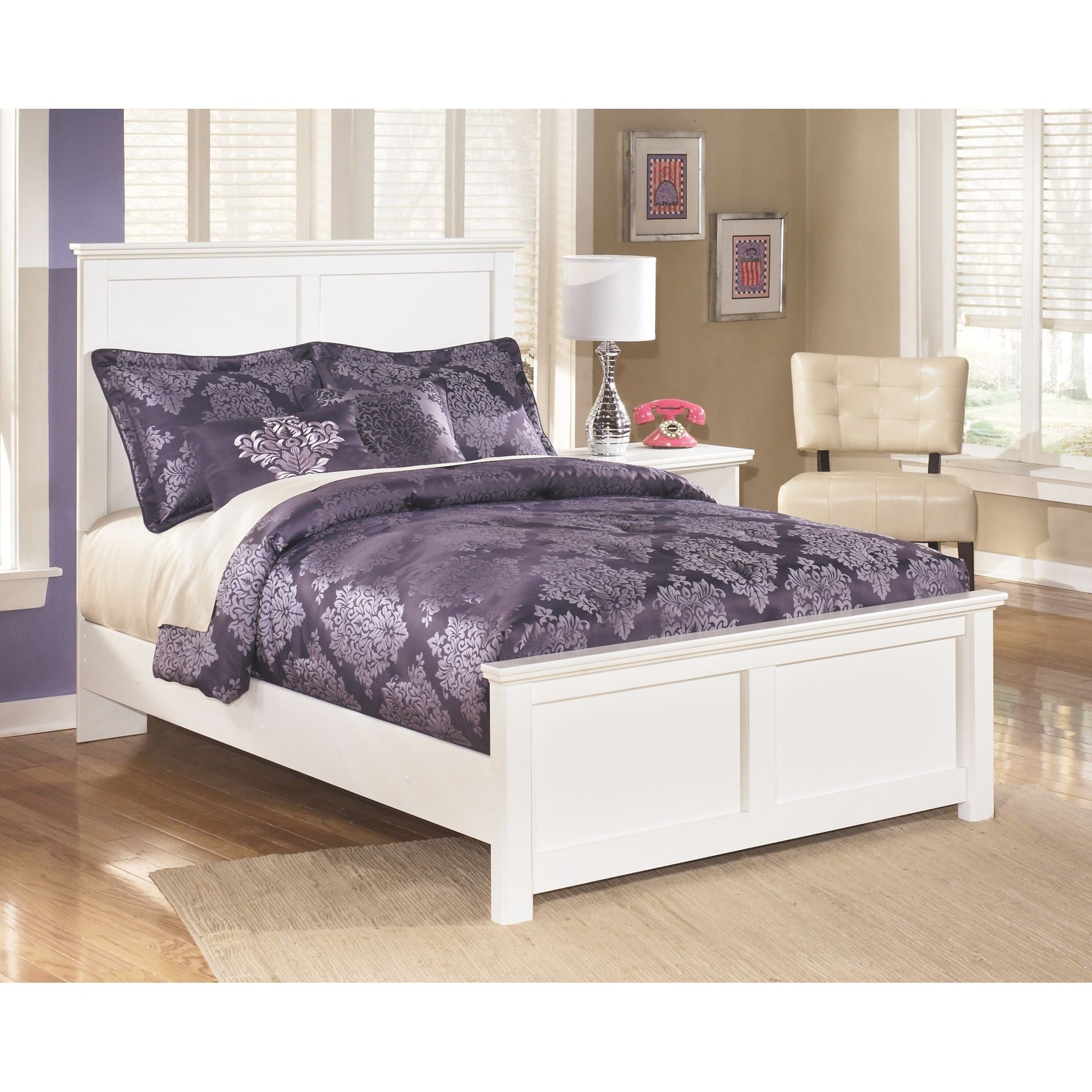 Bostwick Shoals 5 Piece Twin Bedroom - White