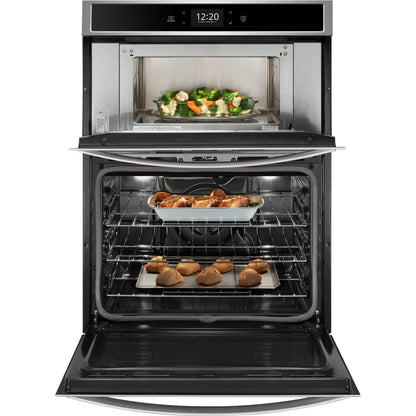 Whirlpool 30" Microwave/Wall Oven (WOC75EC0HS) - Stainless Steel