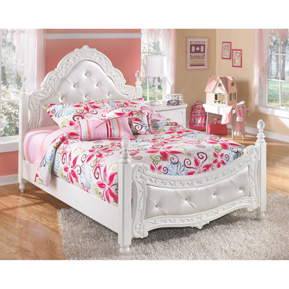 Exquisite 5 Piece Twin Bedroom - White