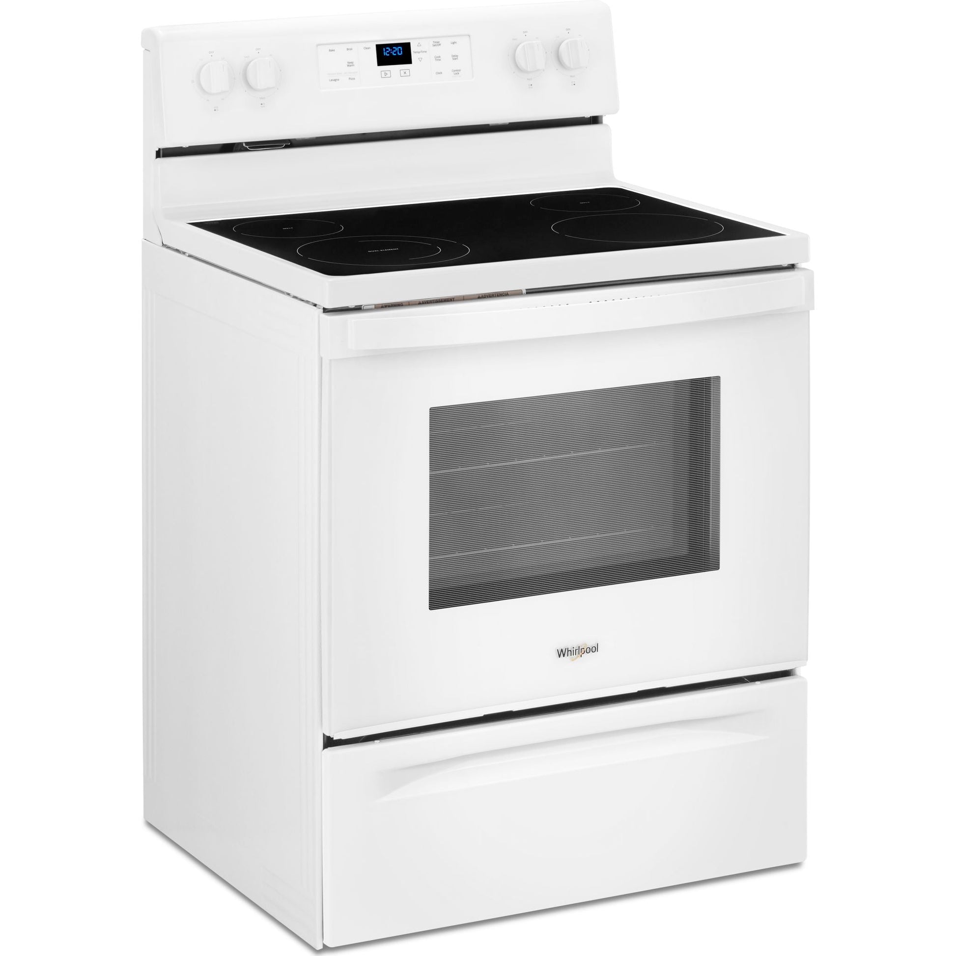 Whirlpool Self Clean Range (YWFE515S0JW) - White