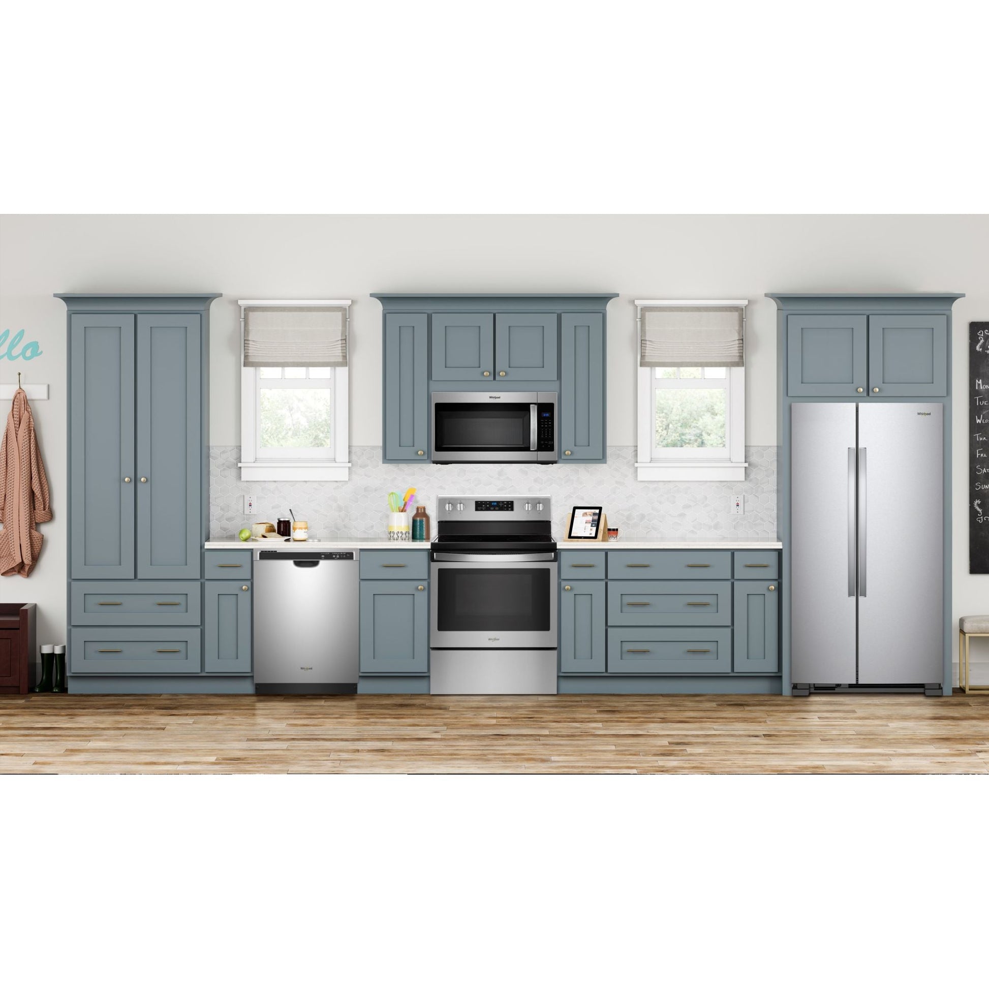 Whirlpool Side x Side Fridge (WRS312SNHM) - Stainless Steel
