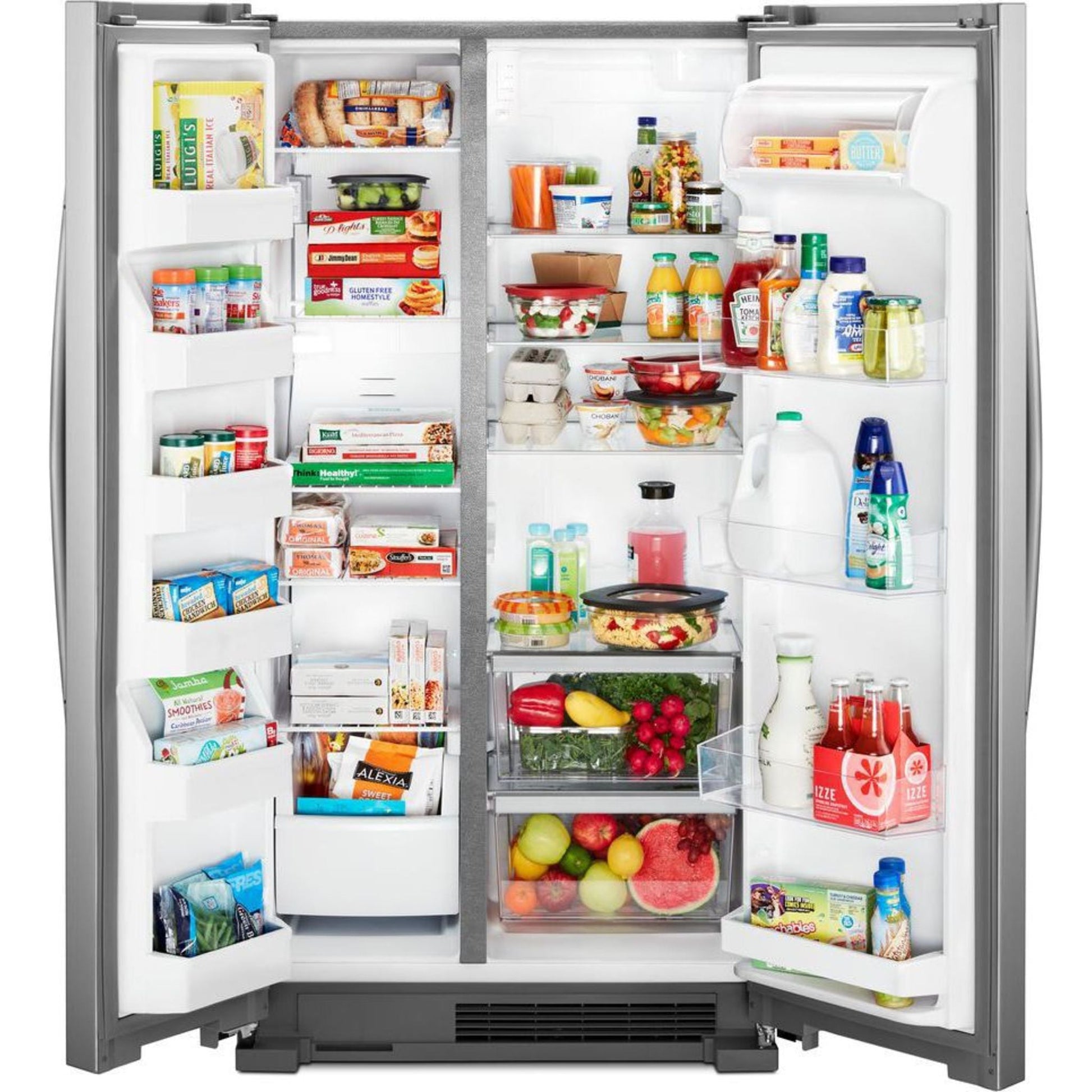 Whirlpool Side x Side Fridge (WRS315SNHM) - Stainless Steel