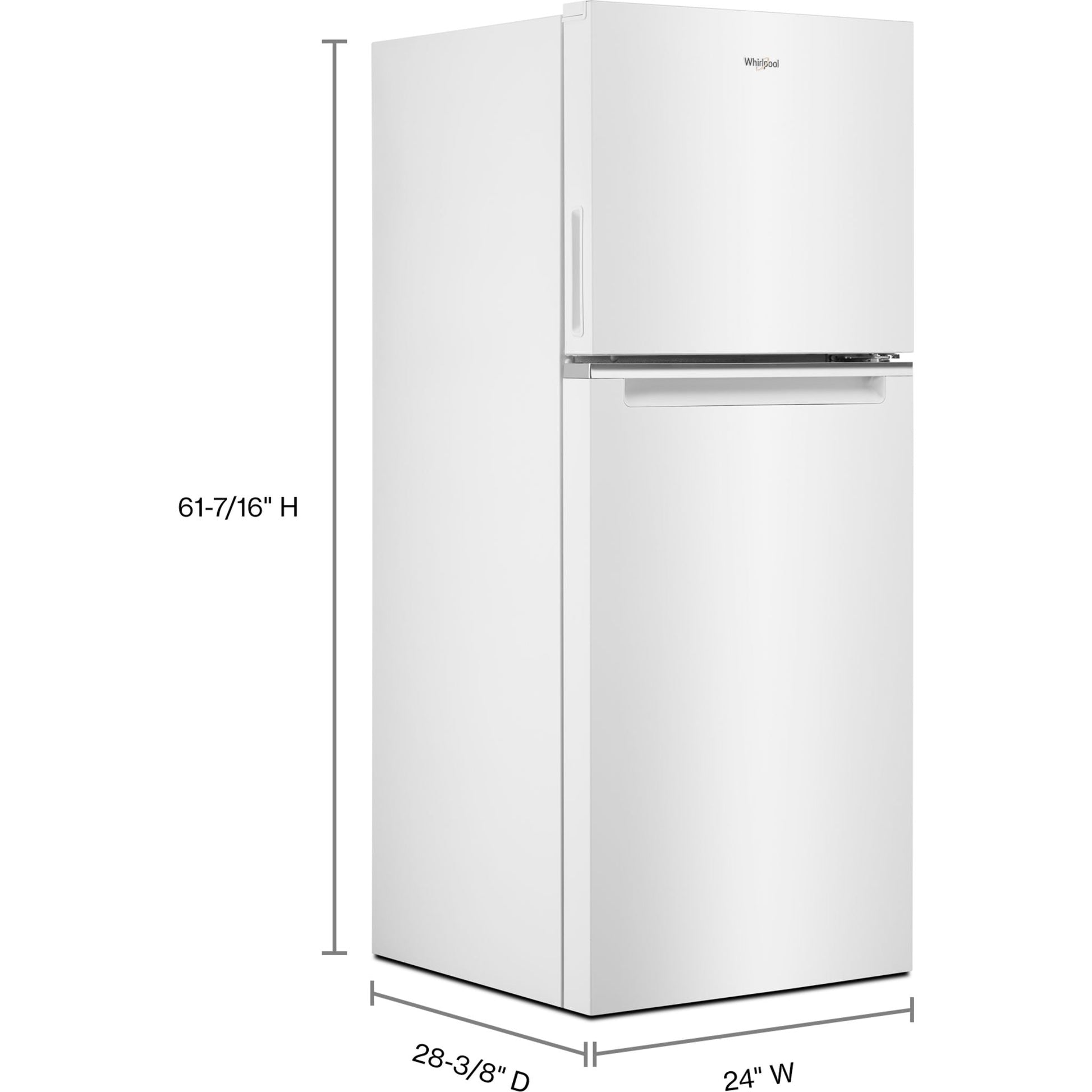  Top Mount Fridge (WRT112CZJW) - White