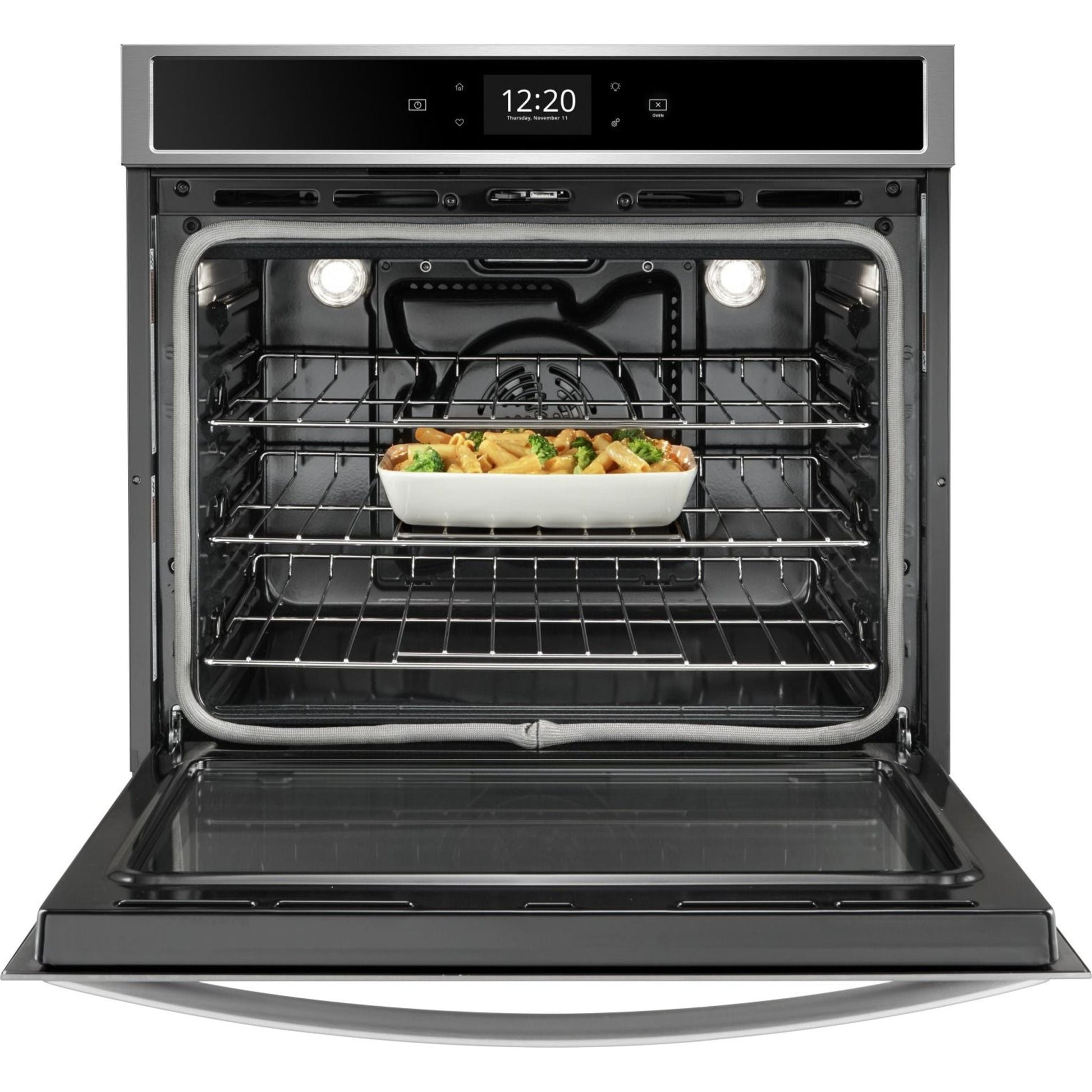 Whirlpool 27" Convection Wall Oven (WOS72EC7HV) - Black Stainless