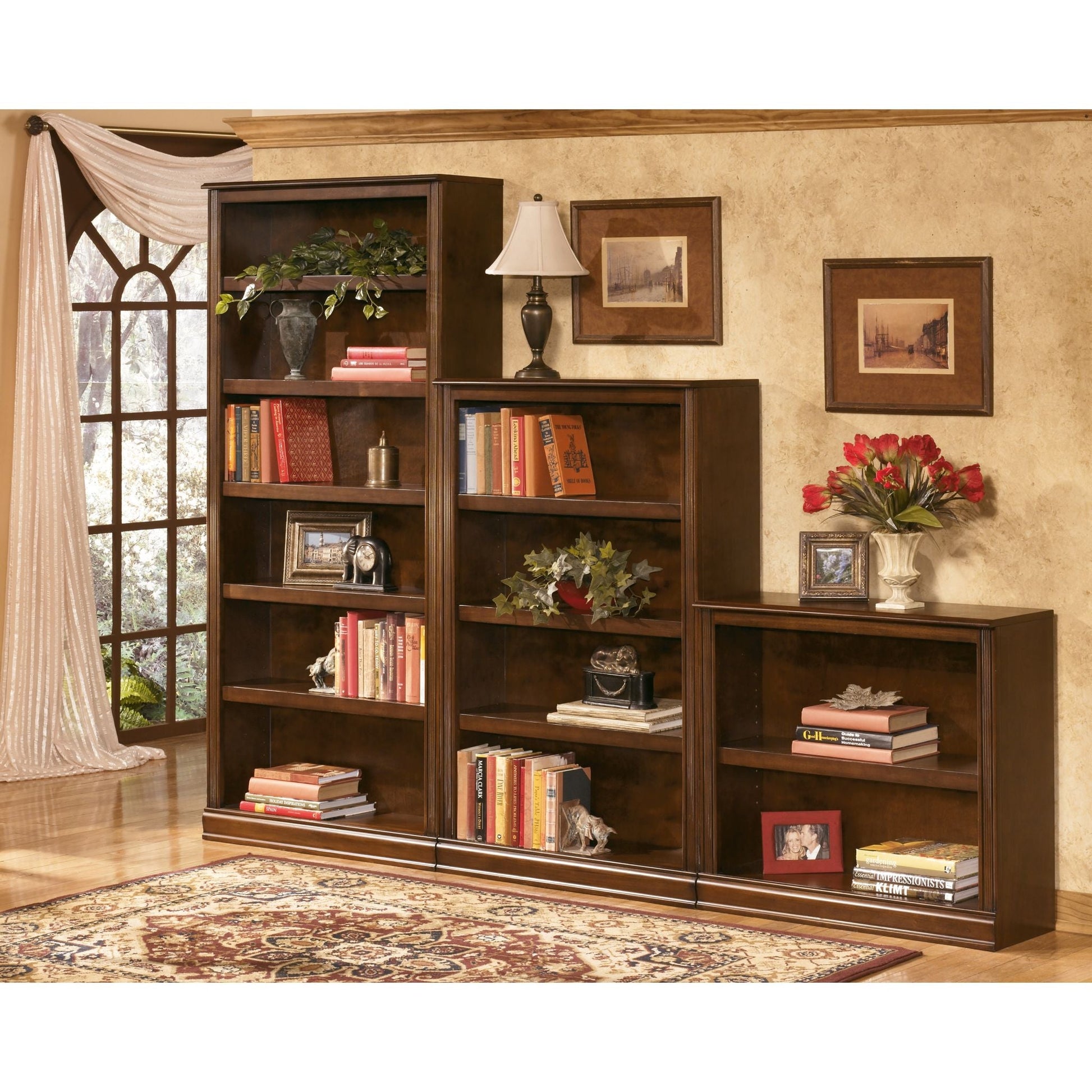 Hamlyn Medium Bookcase - Medium Brown