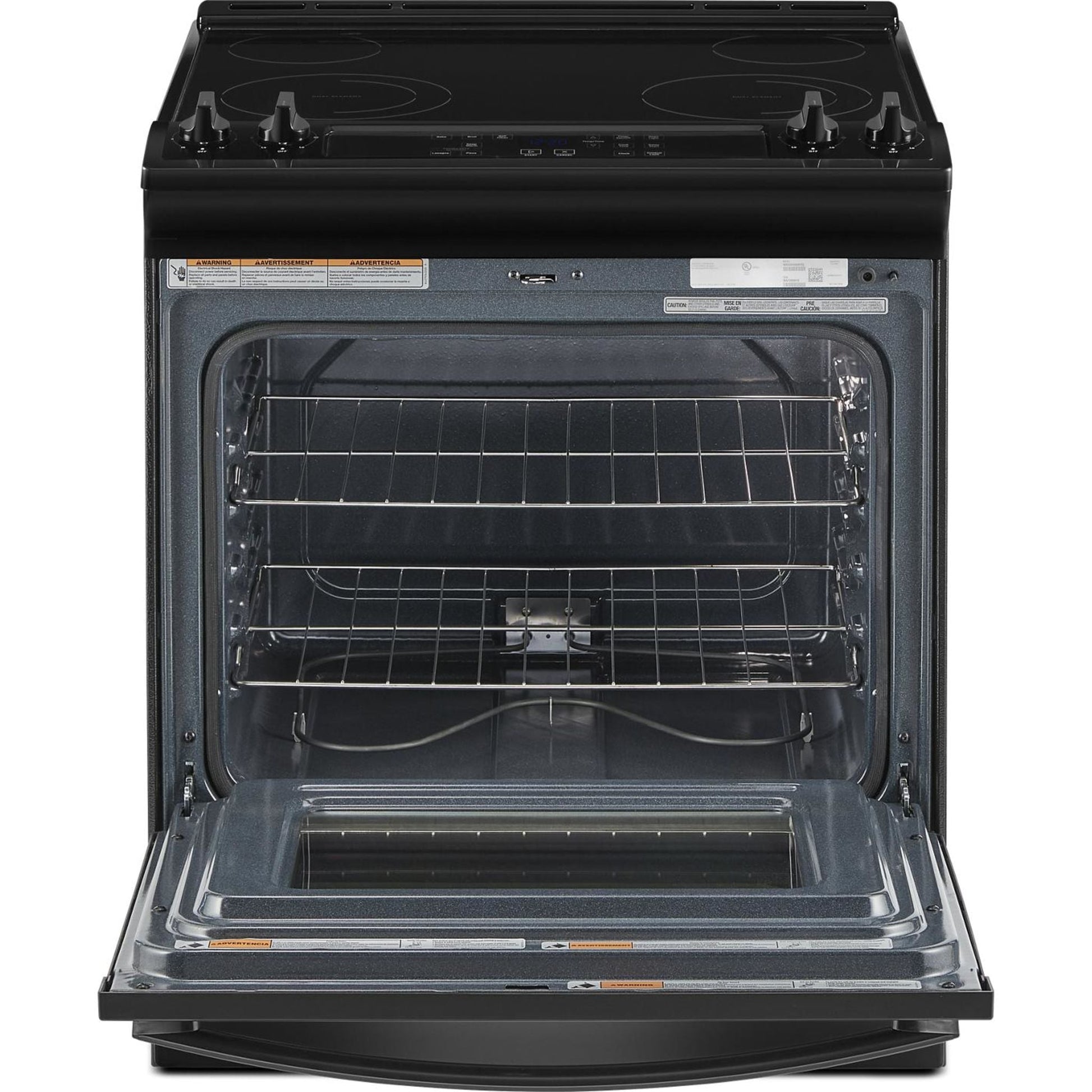 Whirlpool Electric Range (YWEE515S0LB) - Black