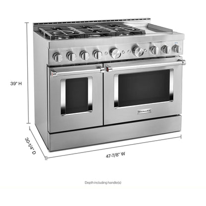 KitchenAid Gas Range (KFGC558JSS) - Stainless Steel